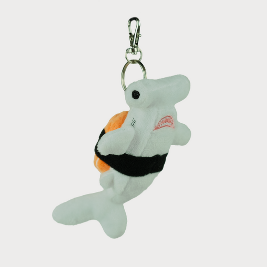 Takashi the Sushi Hammerhead Shark Plush Keychain