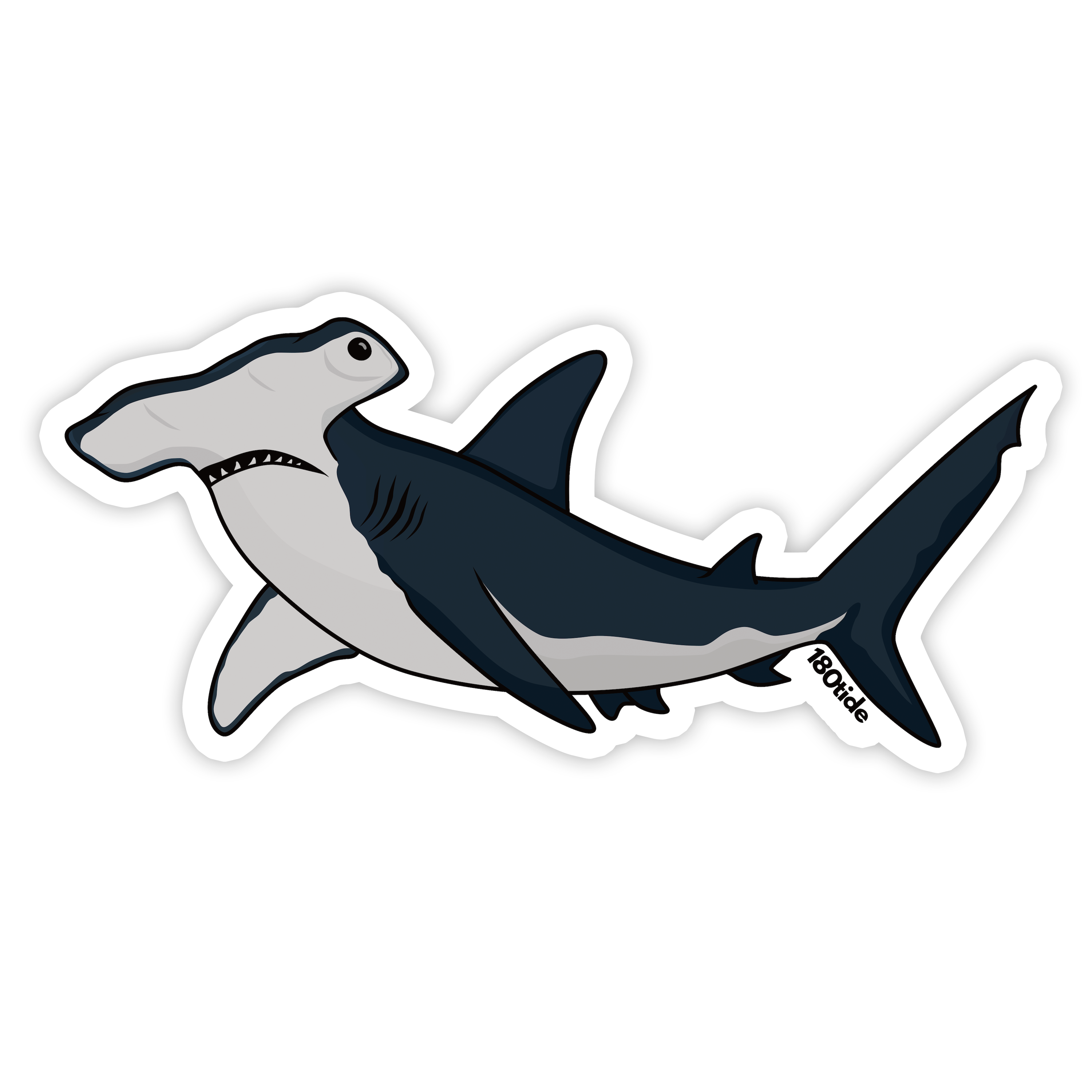 Shark Fishing Stickers for Sale