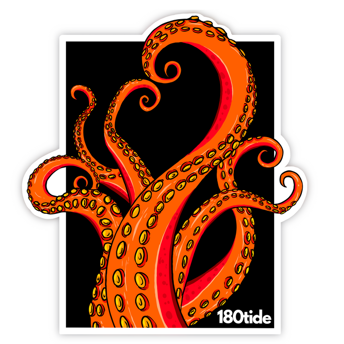 Octopus Tentacles Sticker