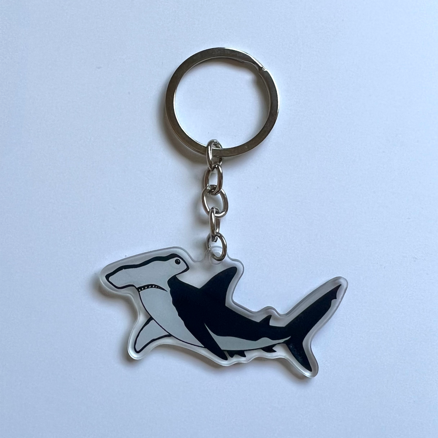 Hammerhead Shark Acrylic Keychain