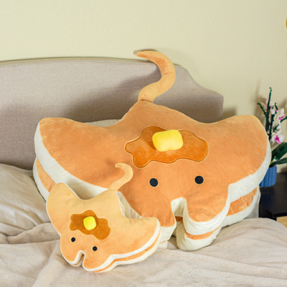 Giant Stacks the Pancake Manta Ray Plush