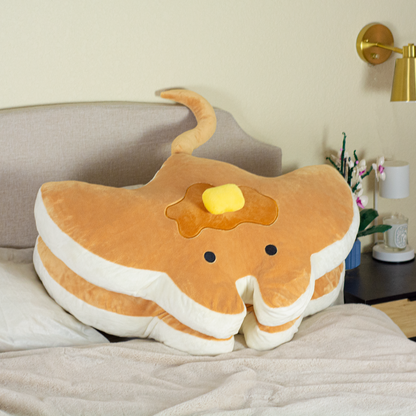 Giant Stacks the Pancake Manta Ray Plush