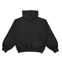 180tide Logo Hoodie in Onyx, back view