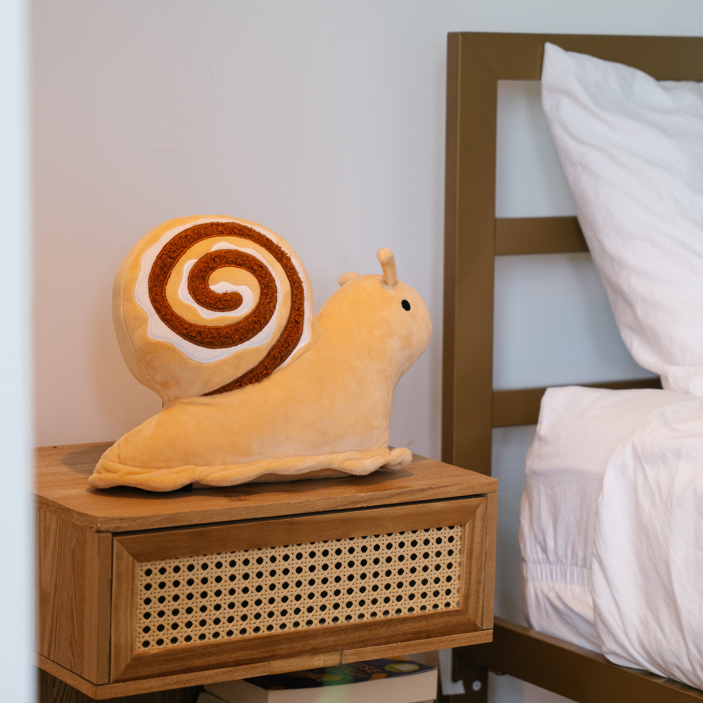 Cassia The Cinnamon Roll Snail Plush