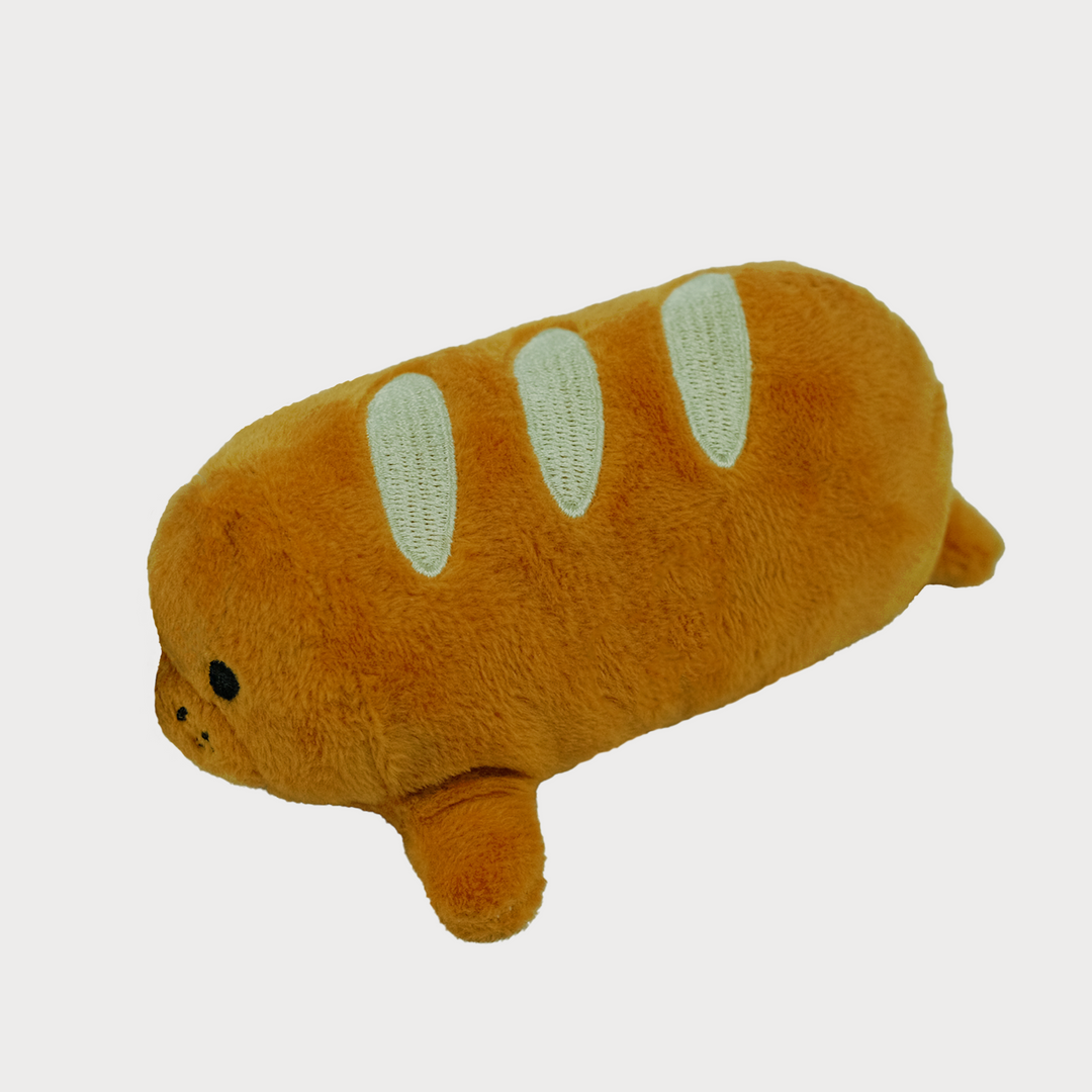 Louis the Baguette Manatee Plush Keychain
