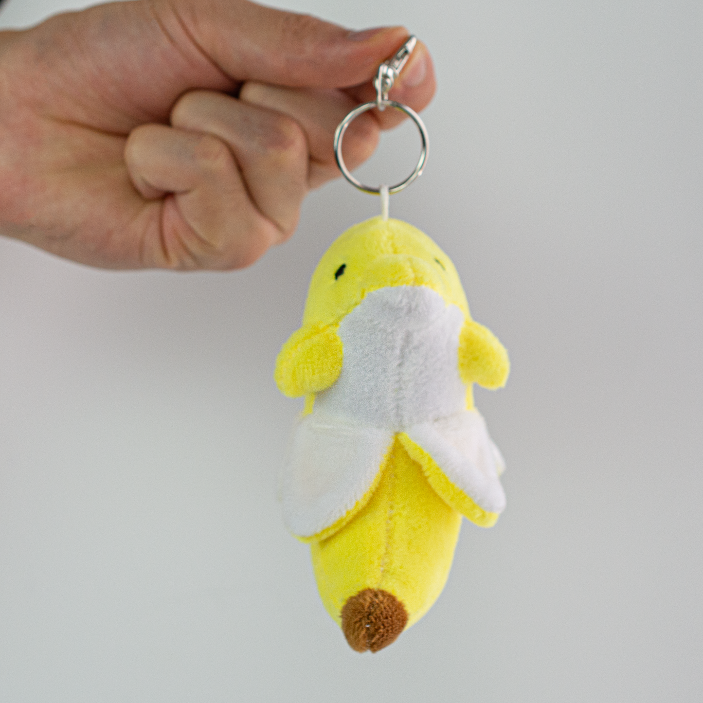 BanDan the Banana Dolphin Plush Keychain