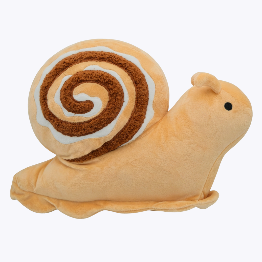 180tide Cassia The Cinnamon Snail Plush Side View 