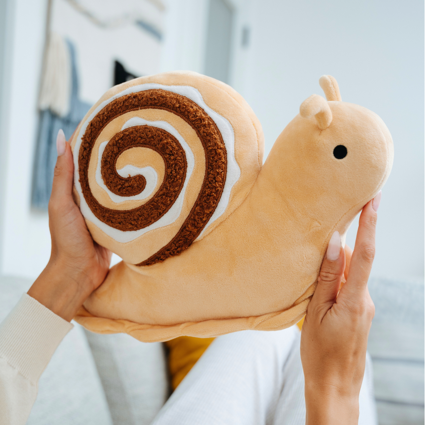 Cassia The Cinnamon Roll Snail Plush