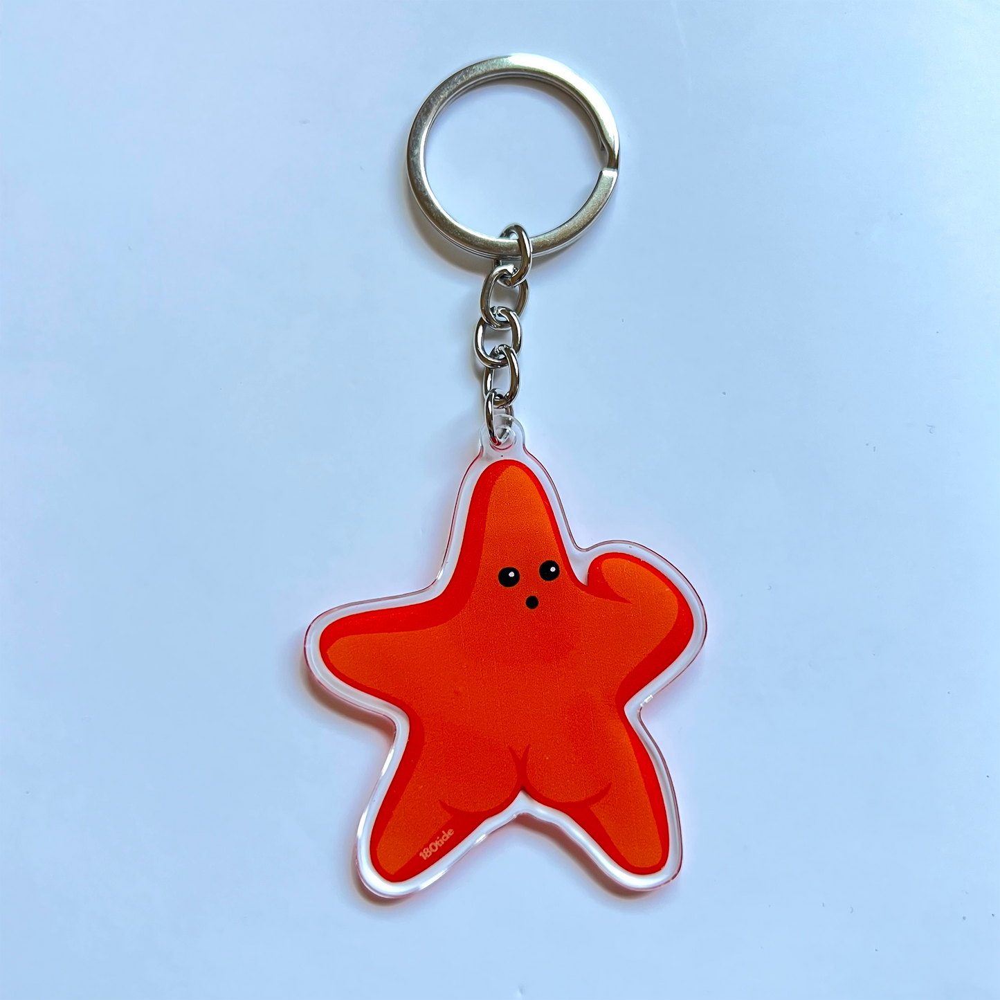 Starfish Buns Acrylic Keychain