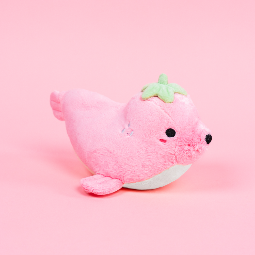Kelsa the Strawberry Seal Plush
