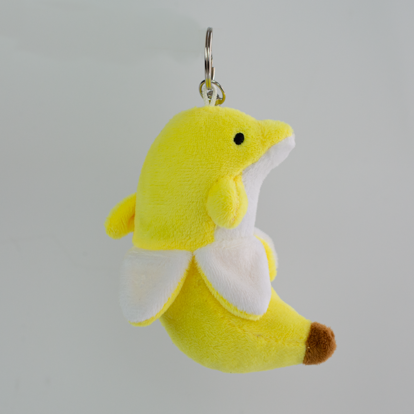 BanDan the Banana Dolphin Plush Keychain