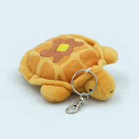 Maple the Waffle Turtle Plush Keychain