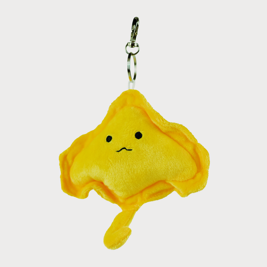 Rava the Ravioli Stingray Plush Keychain