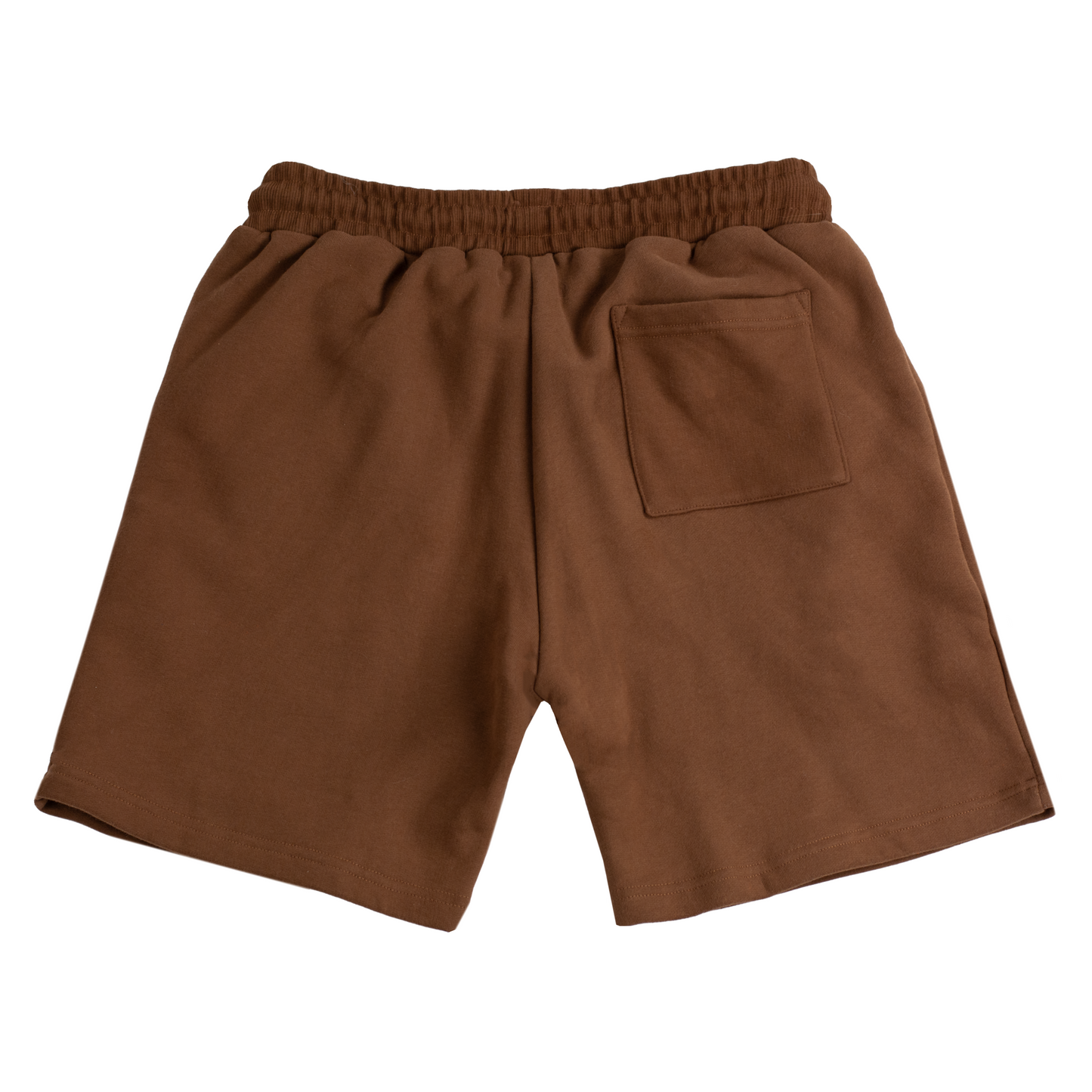 Stacks Manta Ray Pancakes Brown Sweatshorts 7"