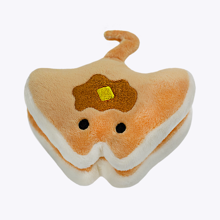 Stacks the Pancake Manta Ray Miniature Plush