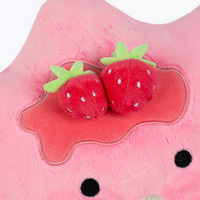 Strawberry Stacks the Pancake Manta Ray Plush