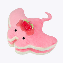 Strawberry Stacks the Pancake Manta Ray Plush