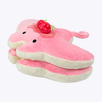 Strawberry Stacks the Pancake Manta Ray Plush
