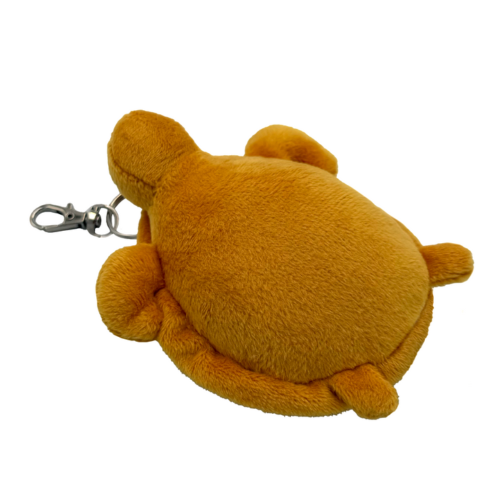 Maple the Waffle Turtle Plush Keychain