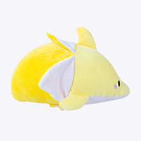 Bandan the Banana Dolphin Plush – Special Chonky Edition, side view other side