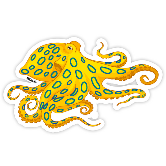 Blue-Ringed Octopus Sticker