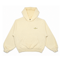 Pucker the Lemon Shark Hoodie in Lemon Yellow, front view
