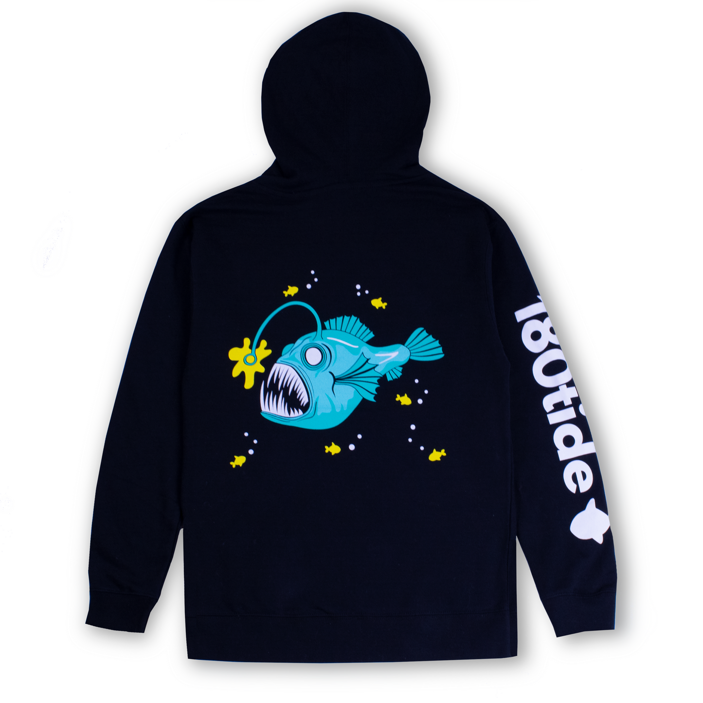 Angler Fish Black Hoodie