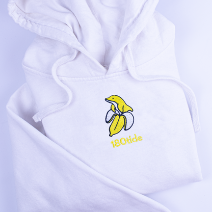 BanDan the Banana Dolphin Embroidery. Banana Dolphin Clothing. 