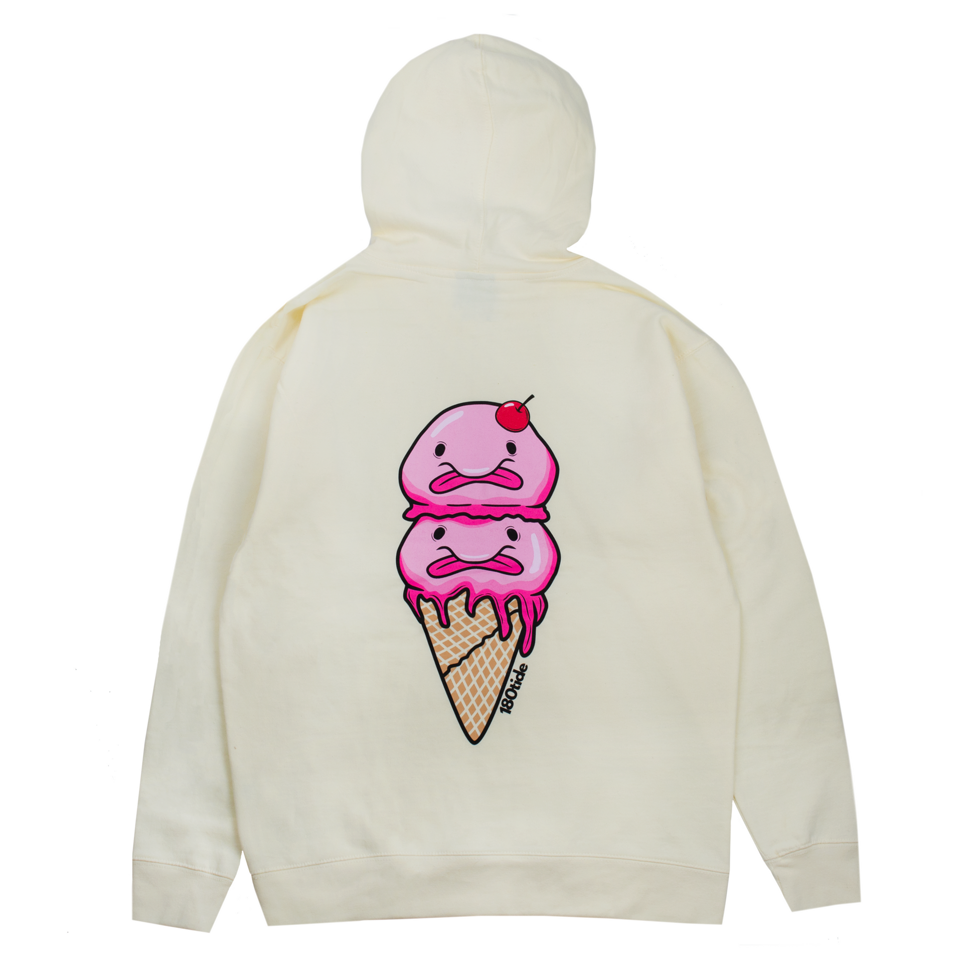 Pink ice online cream hoodie