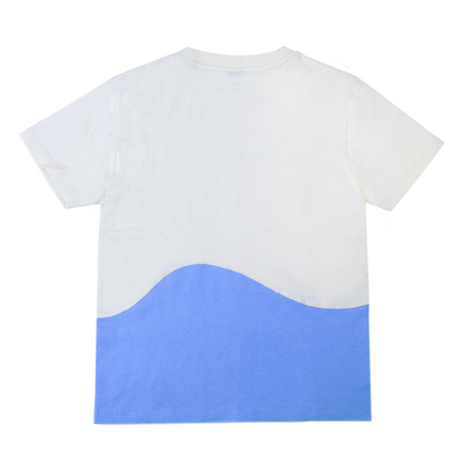 The Wave Split Oversized Short Sleeve Tee